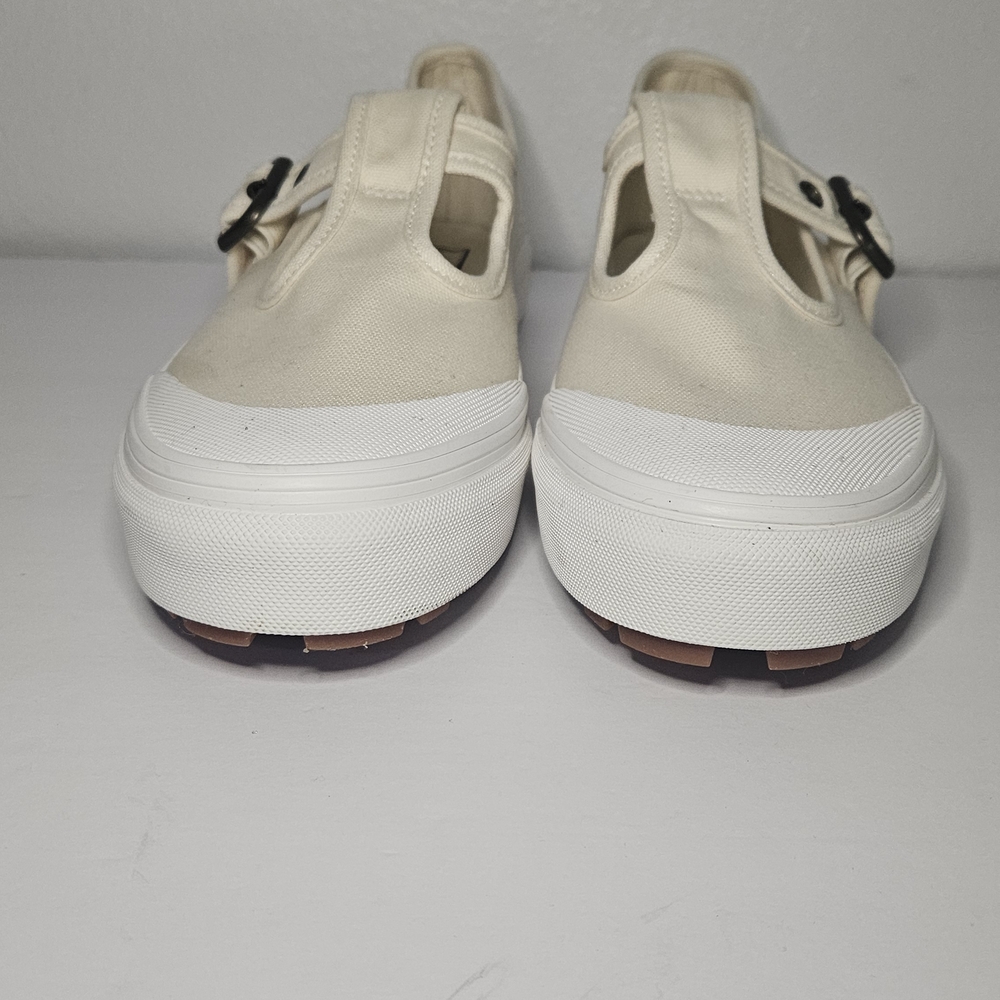 Vans Off the Wall 93 Mary Jane T Strap Style-Chunky Sole White Size 9 Women's - Picture 3 of 11